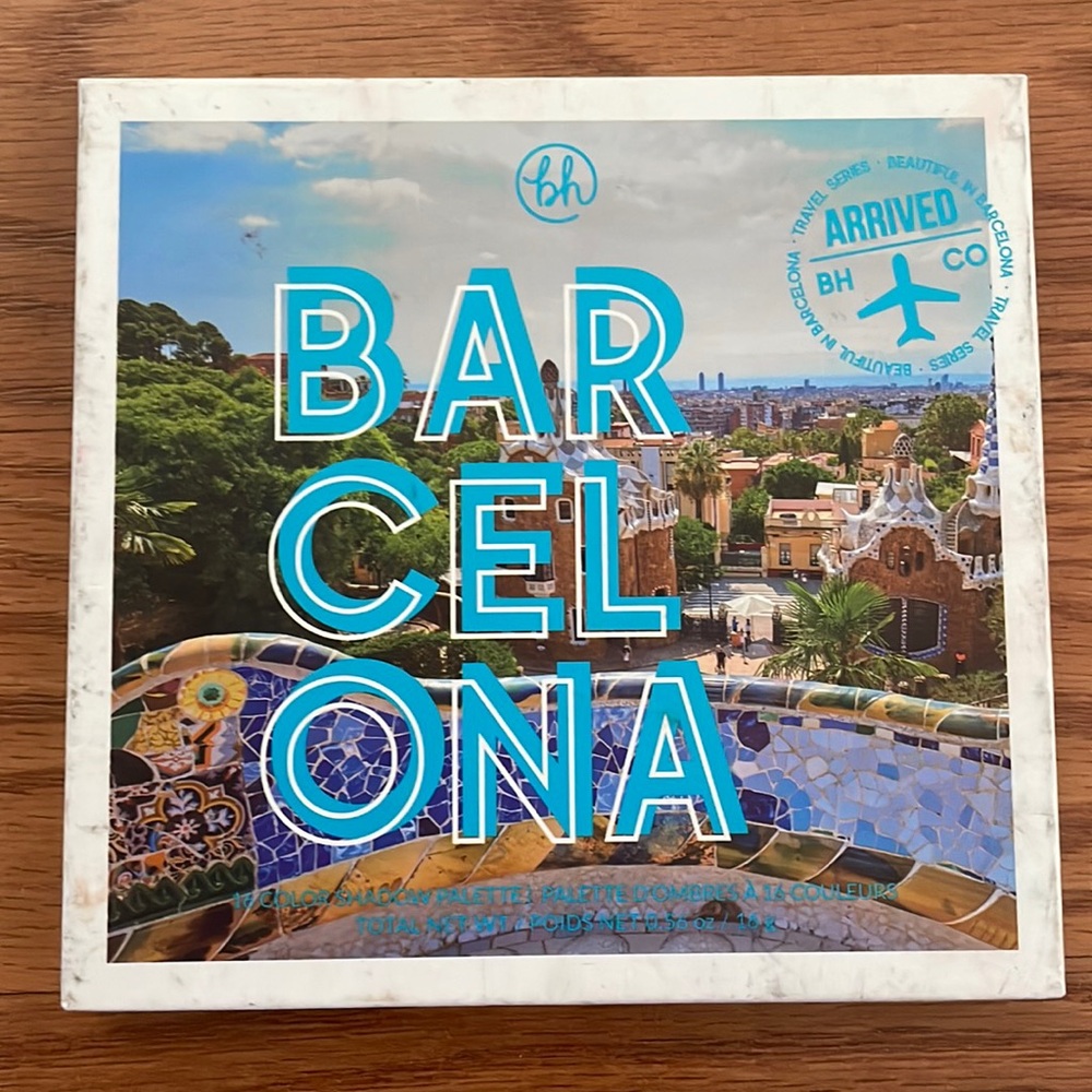BH Cosmetics Barcelona eyeshadow palette NWT